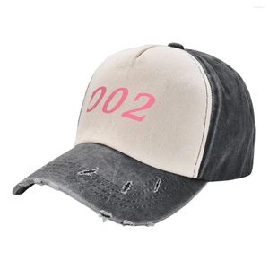 Boll Caps Women's Pickleball 002 Zero Two Baseball Cap i Hat Hard Sunhat Födelsedagsmän