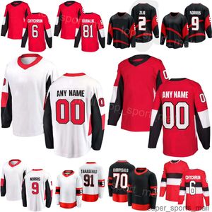 Woman Youth Man Hockey 91 Vladimir Tarasenko Jerseys 70 Joonas Korpisalo 6 Jakob Chychrun 9 Josh Norris 81 Dominik Kubalik 27 Parker Kelly 2 Artem Zub Red Black White