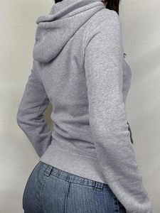 Women's Hoodies Women S Vintage Full Zip Butterfly Print Long Sleeve Classic Fit Sweatshirts Streetwear Jacket