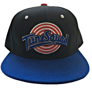 Chapéu de filme vintage 90s space jam ajustável snapback chapéu de basquete bordado esporte ao ar livre chapéus hip hop boné unissex