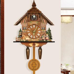 Wanduhren Kuckucksuhr Pendel Kunst Ornament Geschenk Dekor NorthernVintage Wohnzimmer Dekoration Giff