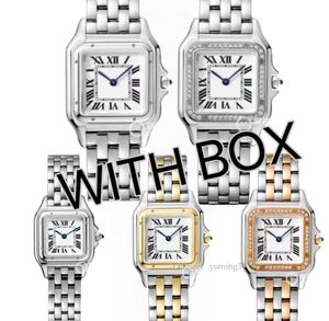 Moissanite Womenwatch Diamond AAA Watch av hög kvalitet 27mm 22mm Importerad Swiss Quartz Movement Fashion Waterproof Sapphire Watch Lady
