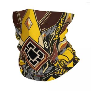 Bandanas Zhongli Genshin Impact by Jonetsu Store Bandana Neck Gaiter UV Ochrona twarzy szalik gier wideo gier na głowę Tube Tube Balaclava