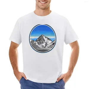Herren Tank Tops K2 MOUNTAIN T-Shirt Hippie Kleidung Anime Herren einfarbige T-Shirts