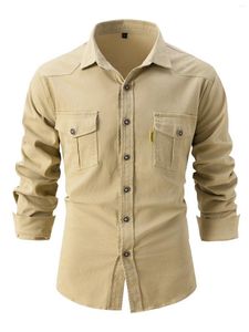 Men's Jackets Fashion Autumn/Winter Casual Jacket British Style Lapel Button Anti-pilling Denim