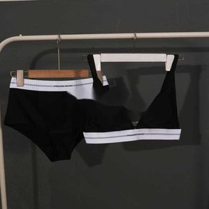 Sexy schwarze Bikinis, zwei Preise, gepolsterte Badebekleidung, bedruckter Badeanzug, Designer-Badeanzüge mit Taille, Sommer-Strandurlaub-Badeanzüge