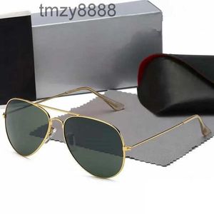 Designer Sunglasses Ray Men Ban Luxury Aviators Black Frame Mens Womens Sonnenbrille Eyewear Metal Lenses Raybann BRJU