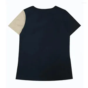 Kvinnors blusar tee skjorta etnisk stil blommig tryck sommar t-shirt samling lös passform casual pullover tops Henley v nack söt