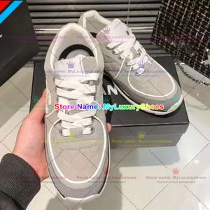 2024 Designer Running Shoes Chanelshoes Brand Channel Sneakers Womens Luxury Lace-Up Casual Shoes Classic Trainer SDFSF Fabric Suede Effect City GSFS 770