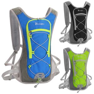 Bolsas de bicicleta Mochila Sacos de ciclismo à prova d'água com tiras reflexivas Esportes ao ar livre Caminhando MTB Bike Hydration Backpack