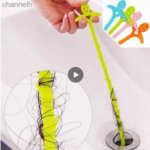 Other Household Cleaning Tools Accessories 1pc Sink Pipeline Dredge Clogged Hair Cleaner Hook Hose Pipe Sewer Kitchen Bathroom Small 240318