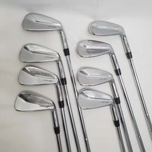 DHL UPS Yeni 8pcs Erkekler Golf Kulüpleri Golf Ütüler MP20 Irons Sıcak Metal Seti 3-9p Flex Steel Mil Baş Kapak