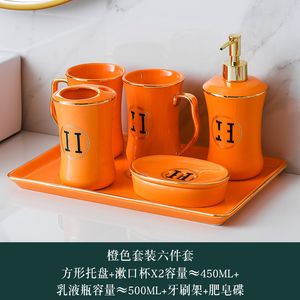 Novos conjuntos de utensílios sanitários de cerâmica conjuntos de lavagem conjuntos de cinco peças