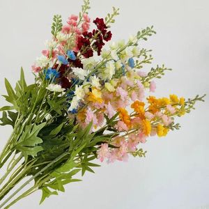 Kwiaty dekoracyjne sztuczne rośliny Europejskie klasyczne hiacynt błękitniskowy ogród domowy dekoracja