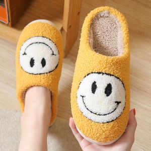 BOTAS 2022 MULHERES FLIPPERS FLUFFY FLIPPERS PLUSH PLUSH POLO CHADO BIP SMILO Big Shot Shoes Caso