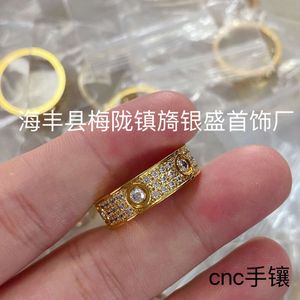 Skruv Carter Rings Nail Light Luxury Full Sky Star Ring Card Ring For Men Womens Par Ring Titanium Steel Colorless Fashion Gift For Best Friends