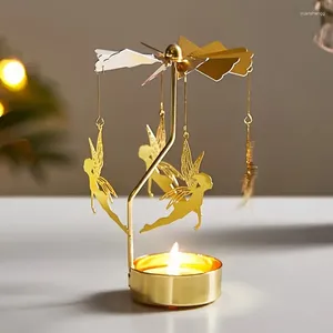 Mum Tutucular 1 PC GOLD ARTIKLIK SPINNER METAL YUKARI DÖNÜŞÜMÜ DÖNÜŞÜM Şamdan Işık Tutucu Elegance Ana Sayfa Partisi Düğün Masa Dekorasyonu