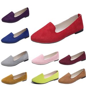 Bequeme Freizeitschuhe für Damen, Trainer, Orange, Schwarz, Rot, Gelb, Lila, Grün, Pfirsich, Lila, Rosa, Outdoor-Sneaker, Trendings, Damen, flach, Slip, Arbeit, Umstandsschuh A047