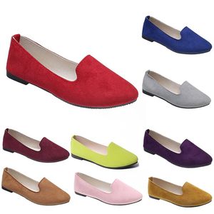 Scarpe casual comode da donna Scarpe da ginnastica Arancione Nero Rosso Giallo Viola Verde Pesca Viola Rosa Scarpe da ginnastica da esterno Tendenze Scarpe da lavoro premaman piatte da donna B006