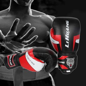 Protective Gear Men Women Boxing Training Gloves Sparring Kickboxing GYM Punching Fitness Taekwondo boxing gloves Accessory yq240318