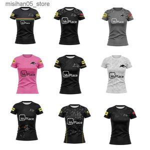 Camisas 2024 Panteras Negras em casa e fora de rugby jersey roupas femininas de alta qualidade com múltiplas opções Q240318