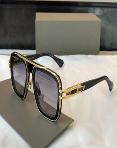 Luksusowe Włochy Człowiek przeciwsłoneczny Projektantki Kobiety kwadratowe okulary rama soczewki Moda okulary afiwralny pilot przeciwsłoneczny okoek 2893132