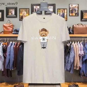 Bär Designer Marke Herren T-Shirts Übergroßes T-Shirt für Männer Lustiges Bären-Buchstaben-Druck-Shirt Atmungsaktiv Lässige Damen-Sommerkleidung Teddybär-Mann-T-Shirt Y2k-Oberteile 2155