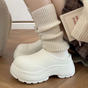 Schneefrauen 796 Herbst Winterstiefel dicker Boden warmes wasserdichtes nicht überrutsches Plüsch im Freien im Freien Home Fashion Casual Baumwollschuhe 5