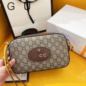 Alışveriş Sayacı Moda Çanta Üreticileri Yeni Cool Qi G Tiger Head Bag Kamera Tek Omuz Crossbody Erkek ve Kadınlarda Ücretsiz Posta Satıyor Aynı Gerçek Çanta