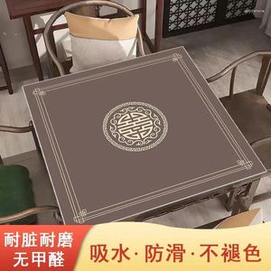 Tovaglia dedicata, tovaglia, tappetino per scacchi e sala da carte, quadrato Pai Jiu
