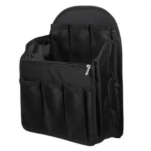 Sacos de armazenamento Mochila Forro Interior Saco Plug-in Recipiente Ombro Inserir Organizador de Nylon