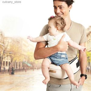 Carriers Slings Backpacks Baby Carrier Waist Stool Walkers Baby Sling Hold Waist Belt Backpack Hipseat Belt Kids Infant Hip Seat Polyester Baby Carrier L240318