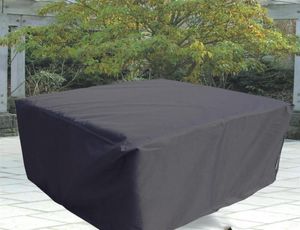 135x135x75cm Patio Table Cover Square Waterproof Outdoor Dustproof 53inTable Desk Furniture Covers with Storage Bags for Garden I6088653