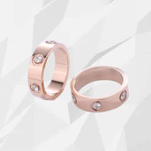 anelli carter a vite chiodi a caldo venduto da uomo con donna universale con diamante in acciaio inossidabile anello di coppia personalizzato rossa netta 4th8