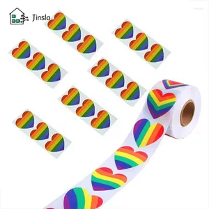 Party Decoration Crafts Progress Pride Versatile Lgbtq Paper Quantity Toppers Eye-catching Seals Sticker Premium Quality