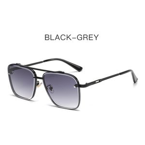 Occhiali da sole quadrati da uomo di marca da viaggio occhiali da sole per specchietti accessori per occhiali maschili UV400