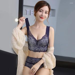 Reggiseni Reggiseno in pizzo da donna senza ferretto Taglie forti Sport Sonno Sottile Intimo push up Gilet stile push-up