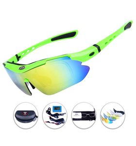 100 Polarisierte Brille Mann Lunette Velo Motorrad Mtb Gelb Taktische Brille Sport Sonnenbrille 2020 Fahrradbrille 5 Linsen6611179