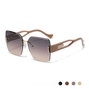 2024 Markendesign Sonnenbrillen Großhandel außerhalb Strand Sonnenbrille Frauen Männer Designer Lesesonnenbrille Metall Übergroße Sonnenbrille Vintage weiblich UV400 G15