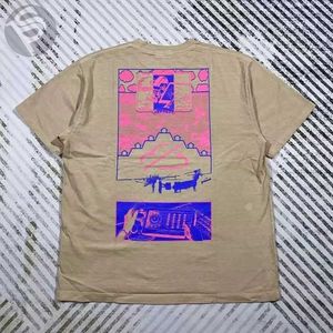 Homens camisetas Oversized Cavempt Manga Curta Camiseta Homens Mulheres 1 1 Alta Qualidade Lavado Tecido Pesado CAV EMPT C.E T-shirt Tee Vintage Tops Ginásio J240316