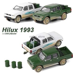 Modellini di auto JKM 1/64 1993 Hilux Modello di auto Pressofuso in lega Classico Fuoristrada Pick-up Veicoli in miniatura Giocattoli per adulti RegaliL2403