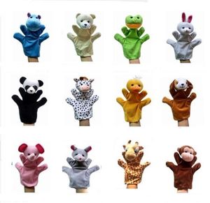 Big Animal Hand Glove Puppet Hand Dolls Plush Toy Baby barn Zoo Farm Animal Hand Glove Puppet Finger Sack Plush Toy3773631