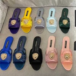 59% OFF Sports shoes 2024 High version DG flat bottom slippers for womens autumn/winter sunflower hollowed out lace flip flops