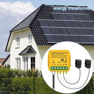 Controllo Casa Intelligente Interruttore Wifi Monitoraggio in tempo reale Risparmio energetico Tuyasmartlife80a Installazione semplice Potenza innovativa Intelligente