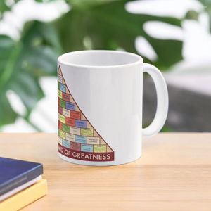 Tassen The Swanson Pyramid Of Greatness Kaffeetasse Thermobecher zum Tragen personalisierter Geschenke ästhetisch