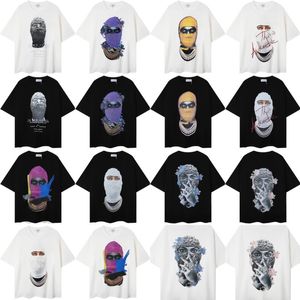 Designer Camiseta Mens Camiseta Stranger Things Mangas Curtas Camiseta Homens Mulheres Diamante Máscara Mulher 3D Impressão Camisas Ih Nom Uh Nit Paris Limited Shirt T-shirt