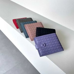 Fashion Weaving Damen Kurze Brieftasche Multifunktionale Kartentasche All-in-One-Kupplung Hochwertige kleine Geldbörse 031924-111111