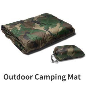 Mat Outdoor Camping Supplies Emergency Folding Camouflage Blanket Multifunctional Warm Quilt Picnic Blanket