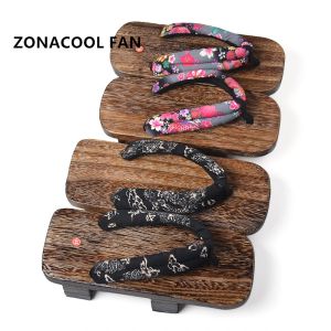 Flops Women Paulownia Wooden giapponese tradizionale GETA CLOGS 2022 Ninja Anime Cosplay Scarpe Flip Flops Sandali da esterno