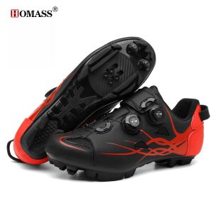 Stivali uomini mtb scarpe ciclistiche calzature mountain bici calza